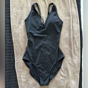 TA3 Plungey one piece swim